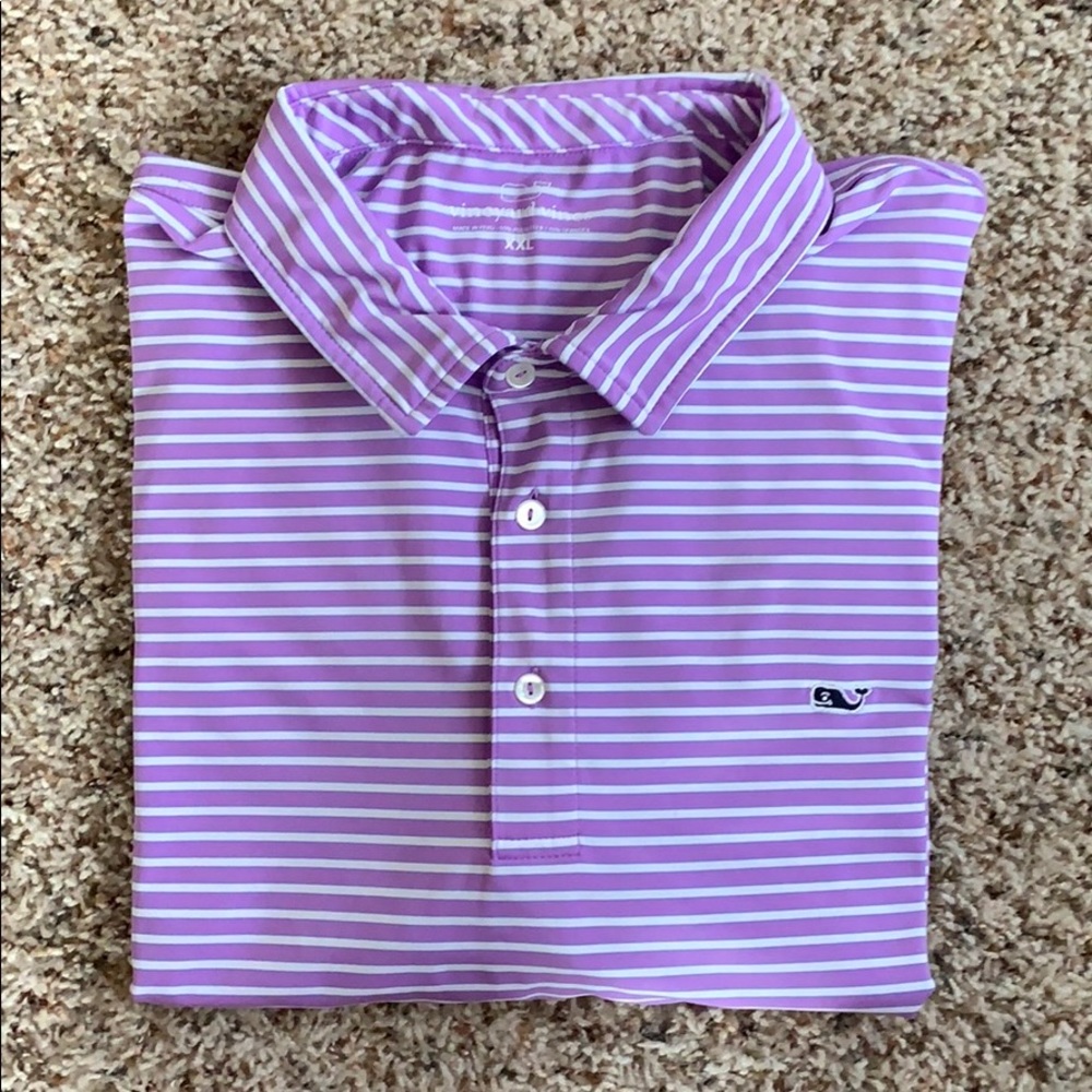 Men’s Vineyard Vines XXL Performance Golf Polo